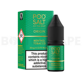 Menthol Tobacco 10ml Nic Salt E-Liquid by Origin Pod Salt